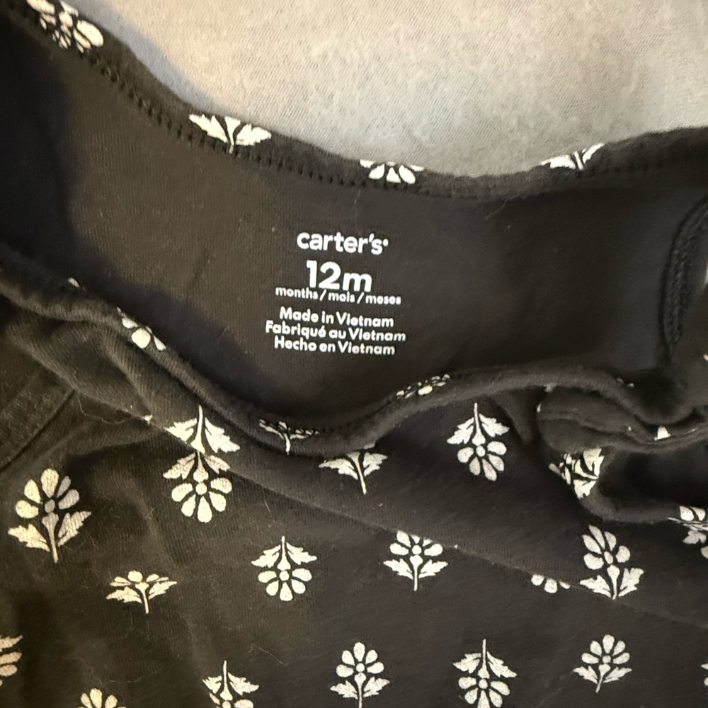 6-12 lot Cat & Jack White Baby Outfit - Picture 7 of 16